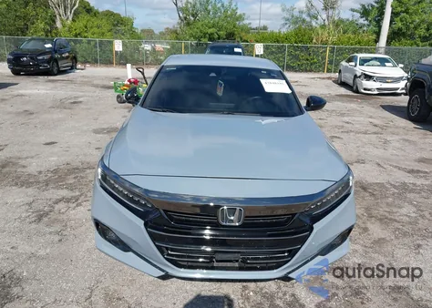 2022 Honda Accord Sport from USA, damaged, VIN 1HGCV1F36NA083880